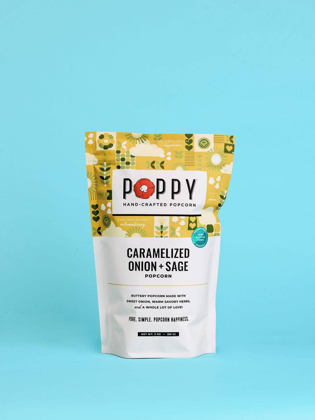 Poppy Popcorn Company Caramelized Onion + Sage