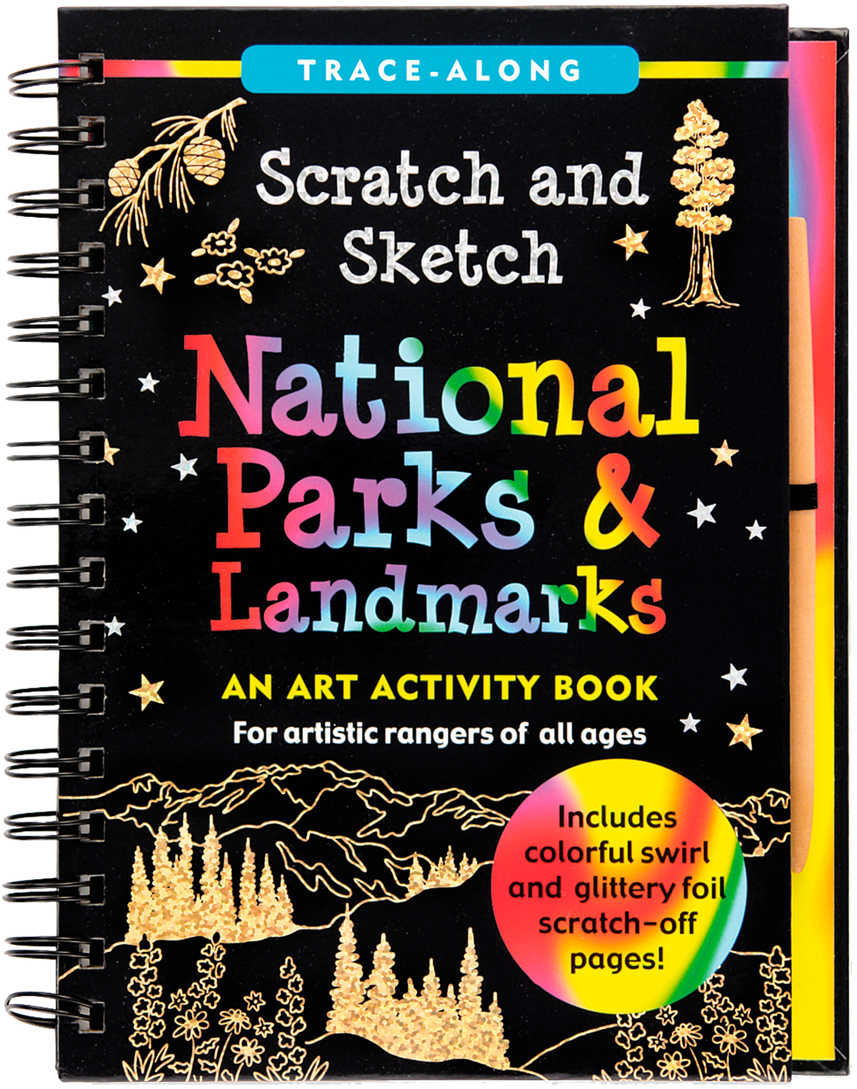 Peter Pauper Press National Parks & Landmarks Scratch and Sketch