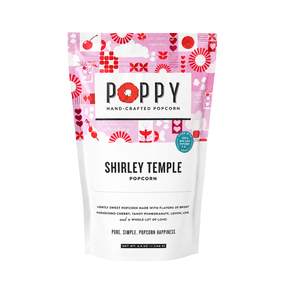 Poppy Popcorn Company Shirley Temple Popcorn