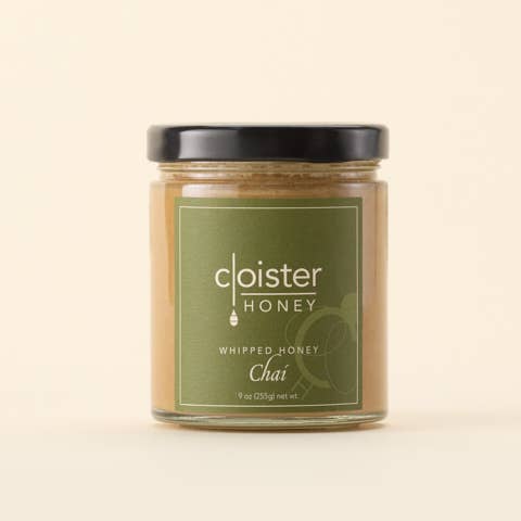 Cloister Chai Whipped Honey: 3oz