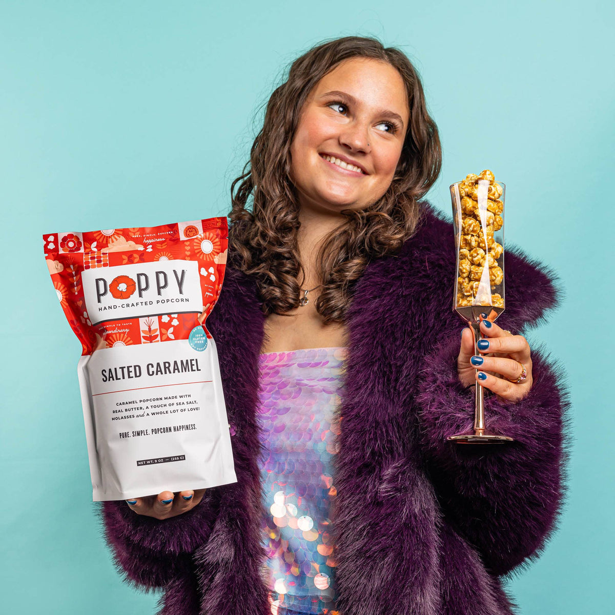 Poppy Popcorn Company Salted Caramel Popcorn