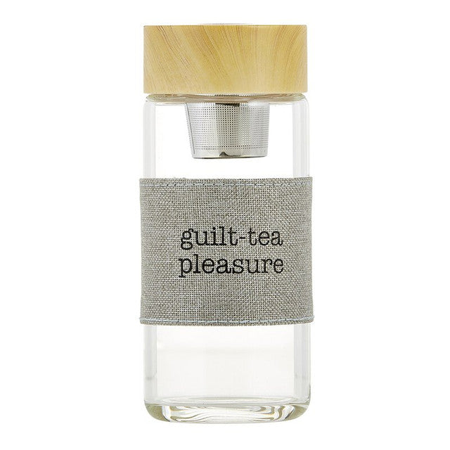SBDS Sips Glass Tea Infuser - Guilt-Tea Pleasure