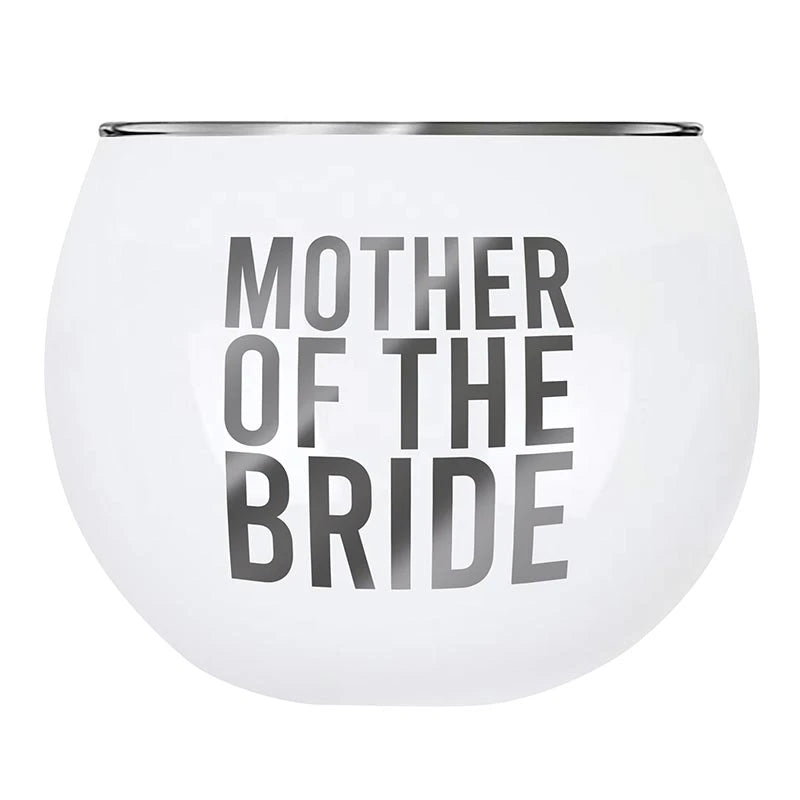 BDS Wedding Roly Poly Glass - Mother of Bride