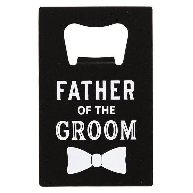 SBDS Wedding Man Card Bottle Opener Father