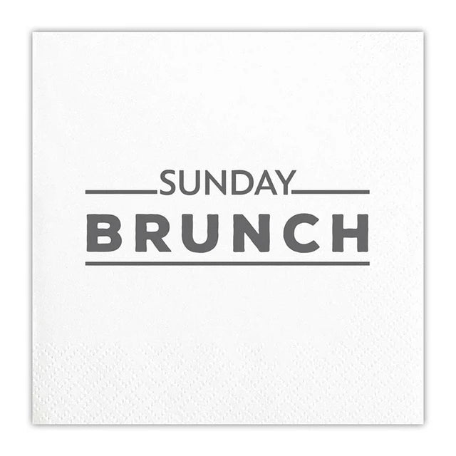 SBDS Sunday Brunch Paper Napkin 5x5