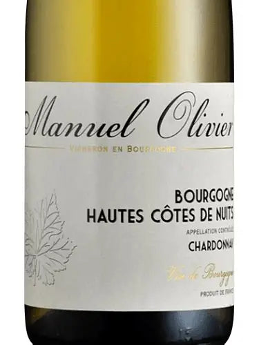 Manuel Olivier Bourgogne Hautes Cotes de Nuits Blanc 2024