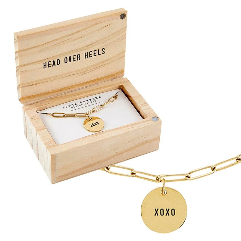 SBDS Fleur Jewelry XOXO Link Necklace