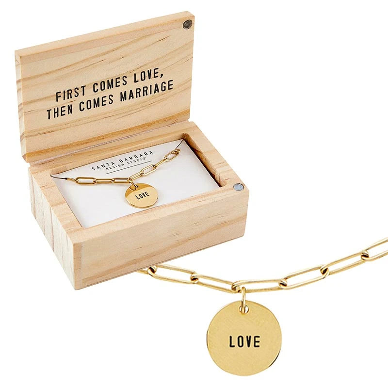 SBDS Fleur Jewelry Love Link Necklace