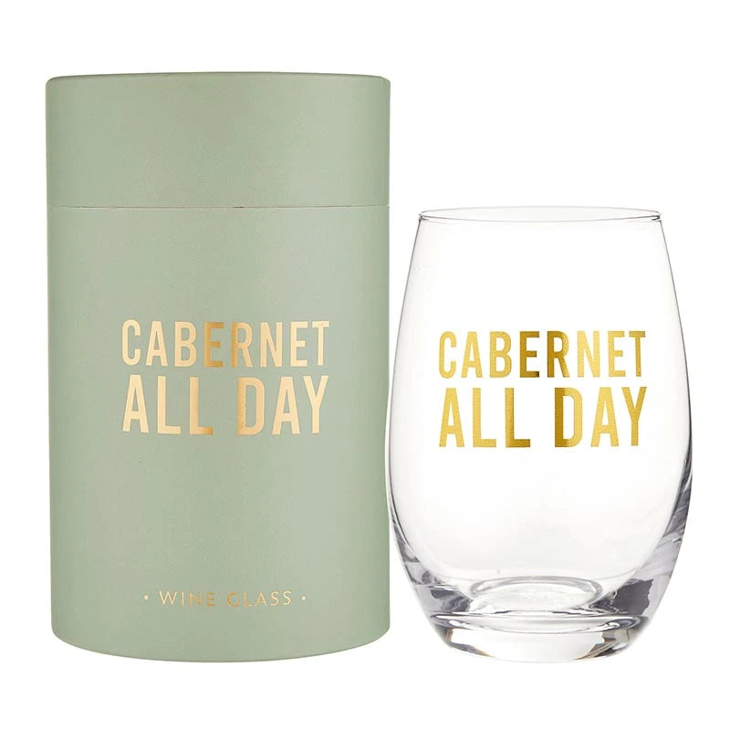 SBDS Tablesugar Wine Glass - Cabernet All Day