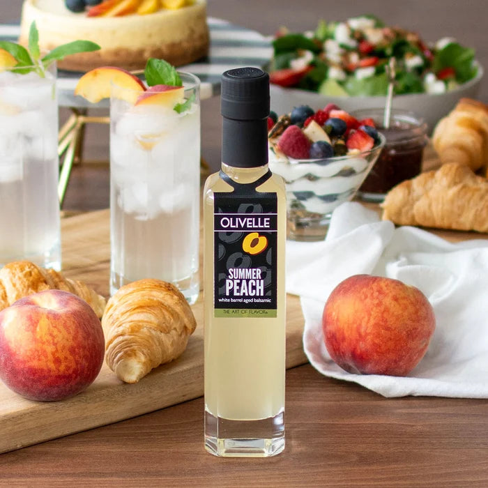 Olivelle Summer Peach White Barrel Aged Balsamic Vinegar