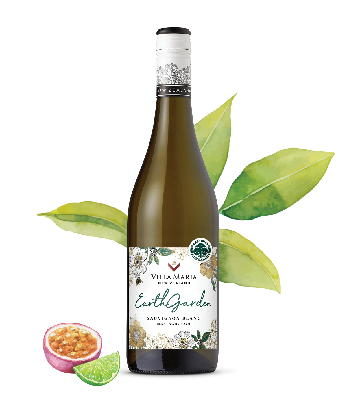 Villa Maria Earth Garden Organic Sauvignon Blanc 2025