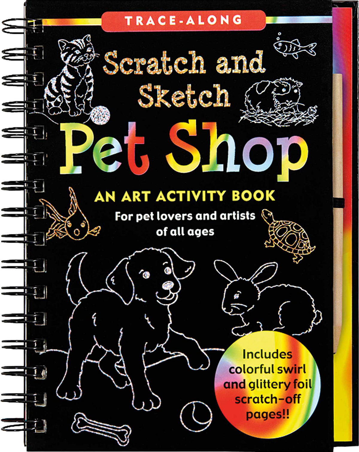 Peter Pauper Press Pet Shop Scratch and Sketch