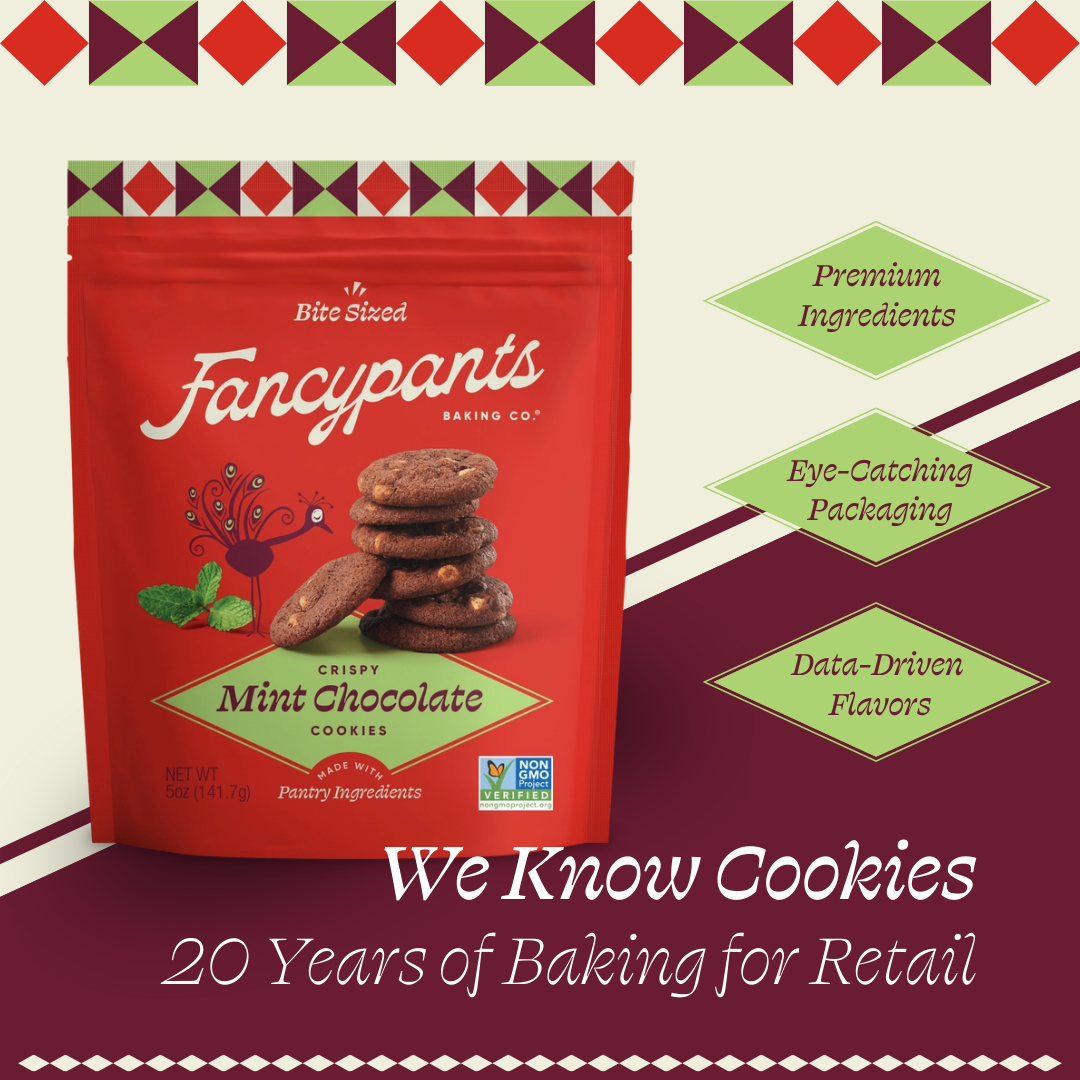 Fancypants Mint Chocolate Cookies 5oz