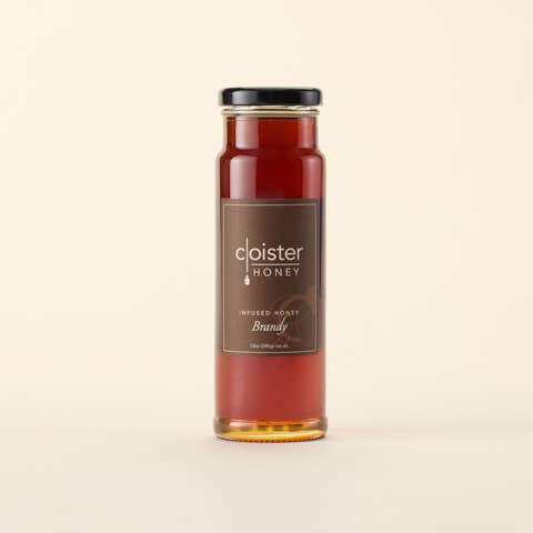 Cloister Brandy Infused Honey: 3oz