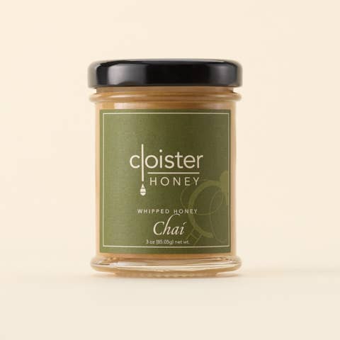 Cloister Chai Whipped Honey: 3oz