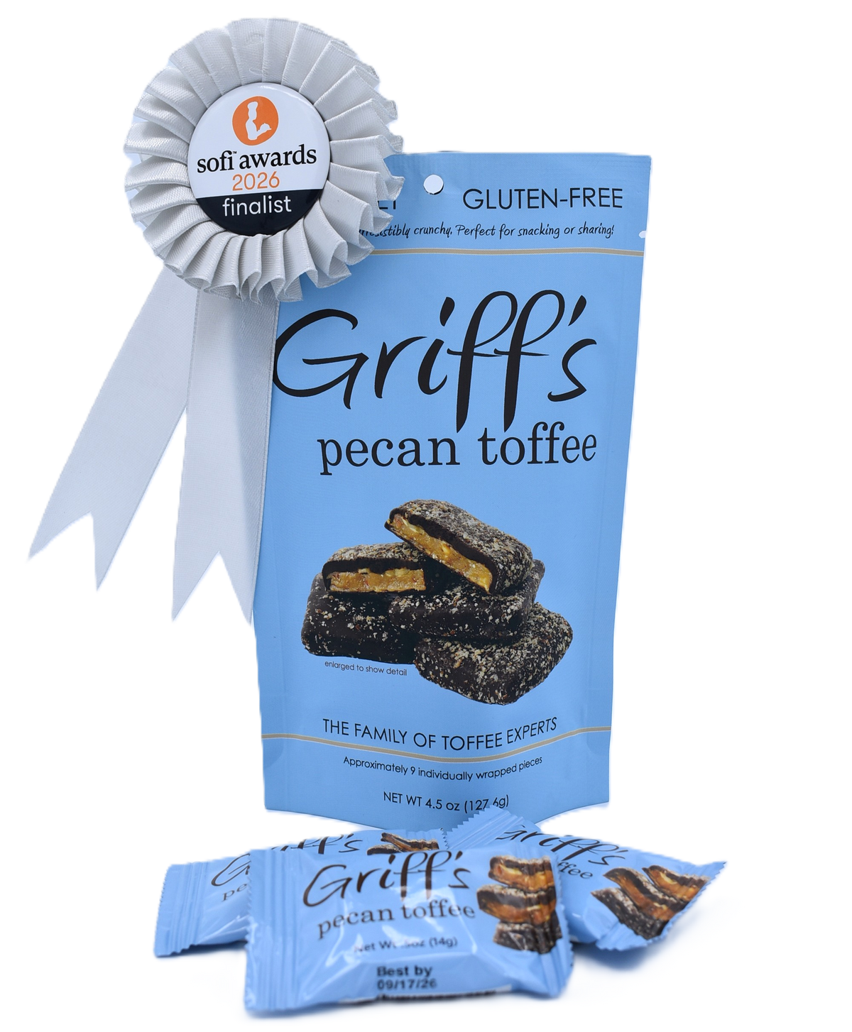 Griff's Pecan Toffee - 4.5oz bag