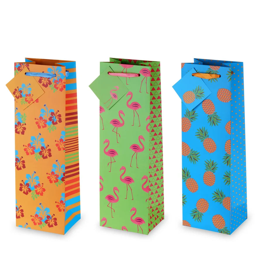 Bag, Assorted Truely Tiki Wine Bag
