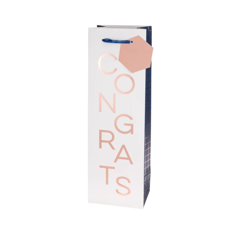 Bag, Congrats Wine Bag