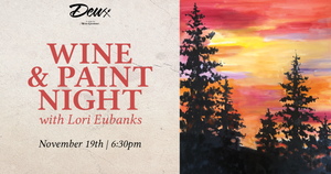 Wine & Paint Night with Lori Eubanks at Deux