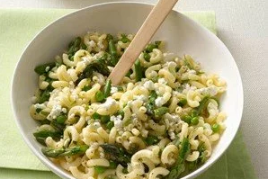 Pasta Salad with Feta and Pickled Asparagus