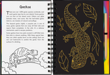 Peter Pauper Press Reptiles & Amphibians Scratch and Sketch