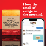Whiskey River Soap for Family Group Chat | Funny Soap