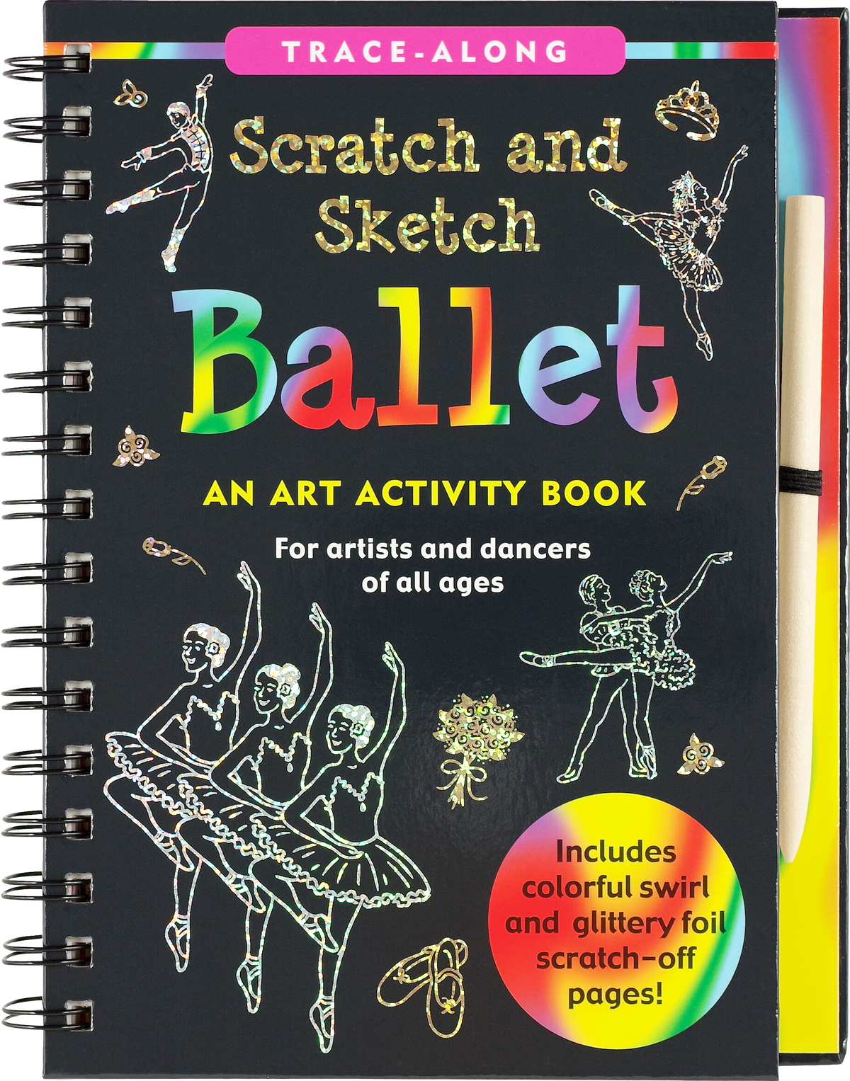 Peter Pauper Press Ballet Scratch and Sketch