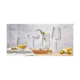 Tag Chelsea Iridescent Optic Coupe Glass Clear