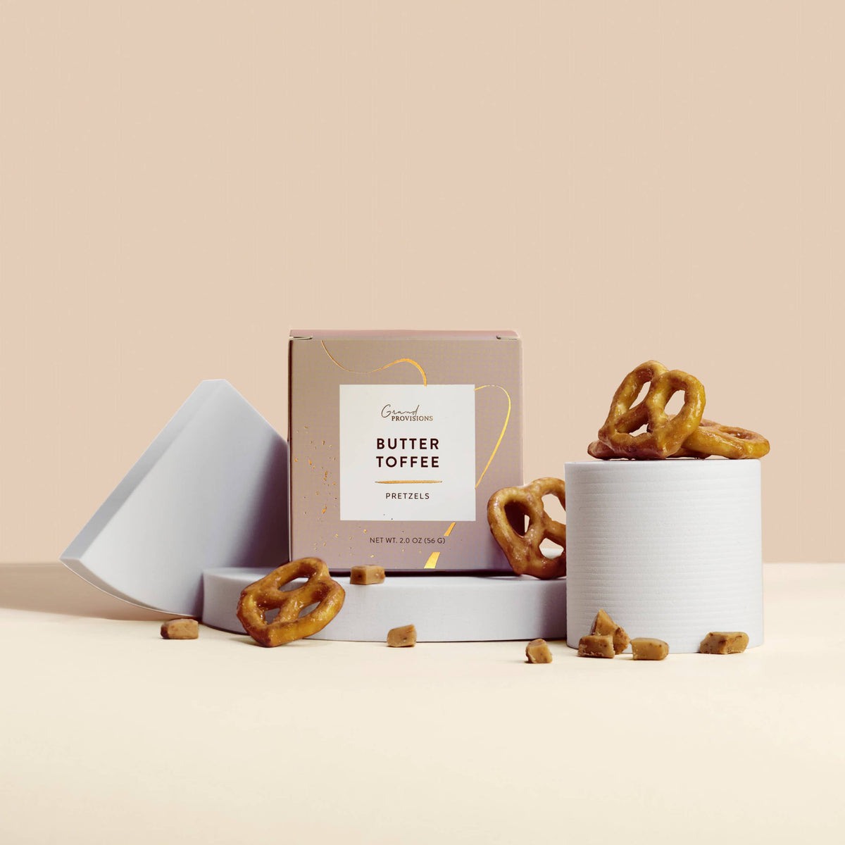 Butter Toffee Pretzels (2 oz)