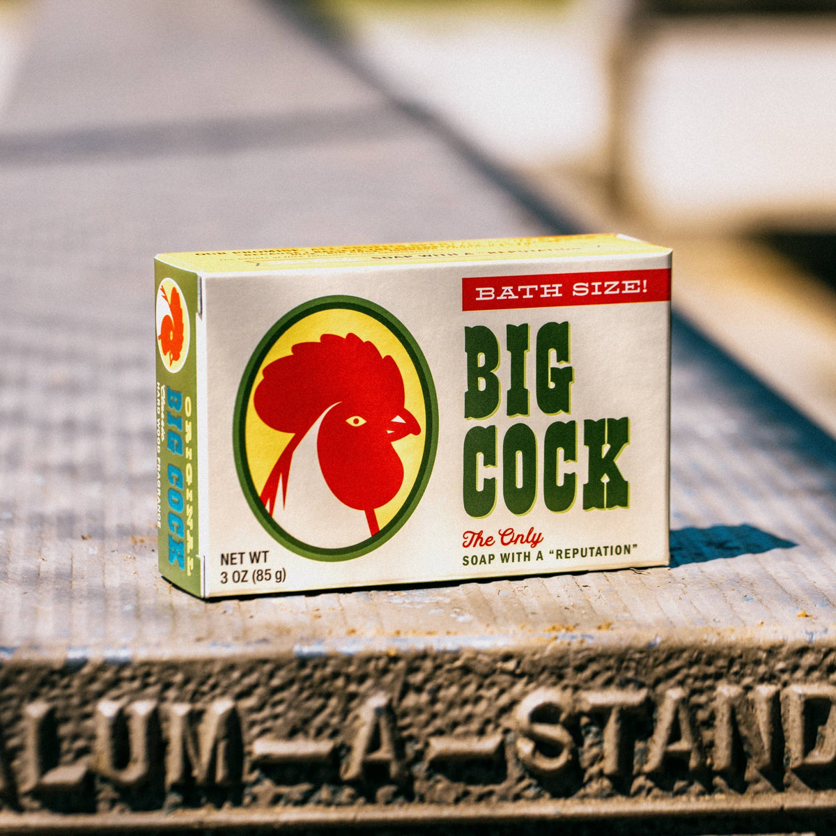 Whiskey River Big Cock Triple Milled Boxed Bar Soap | Funny Soap