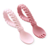 Itzy Ritzy Sweetie Spoons™ Spoon + Fork Set: Mint