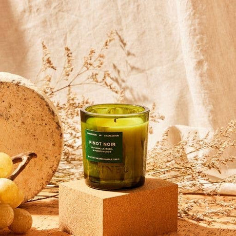 Rewined Pinot Noir Candle 6 oz | Fig Leaf, Leather, Forest Floor