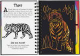 Peter Pauper Press Wild Safari Scratch and Sketch