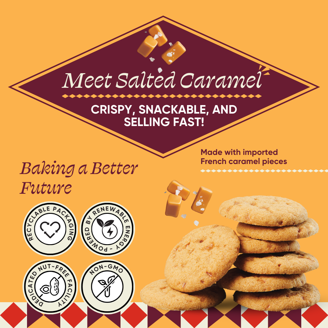 Fancypants Salted Caramel Cookies 5oz