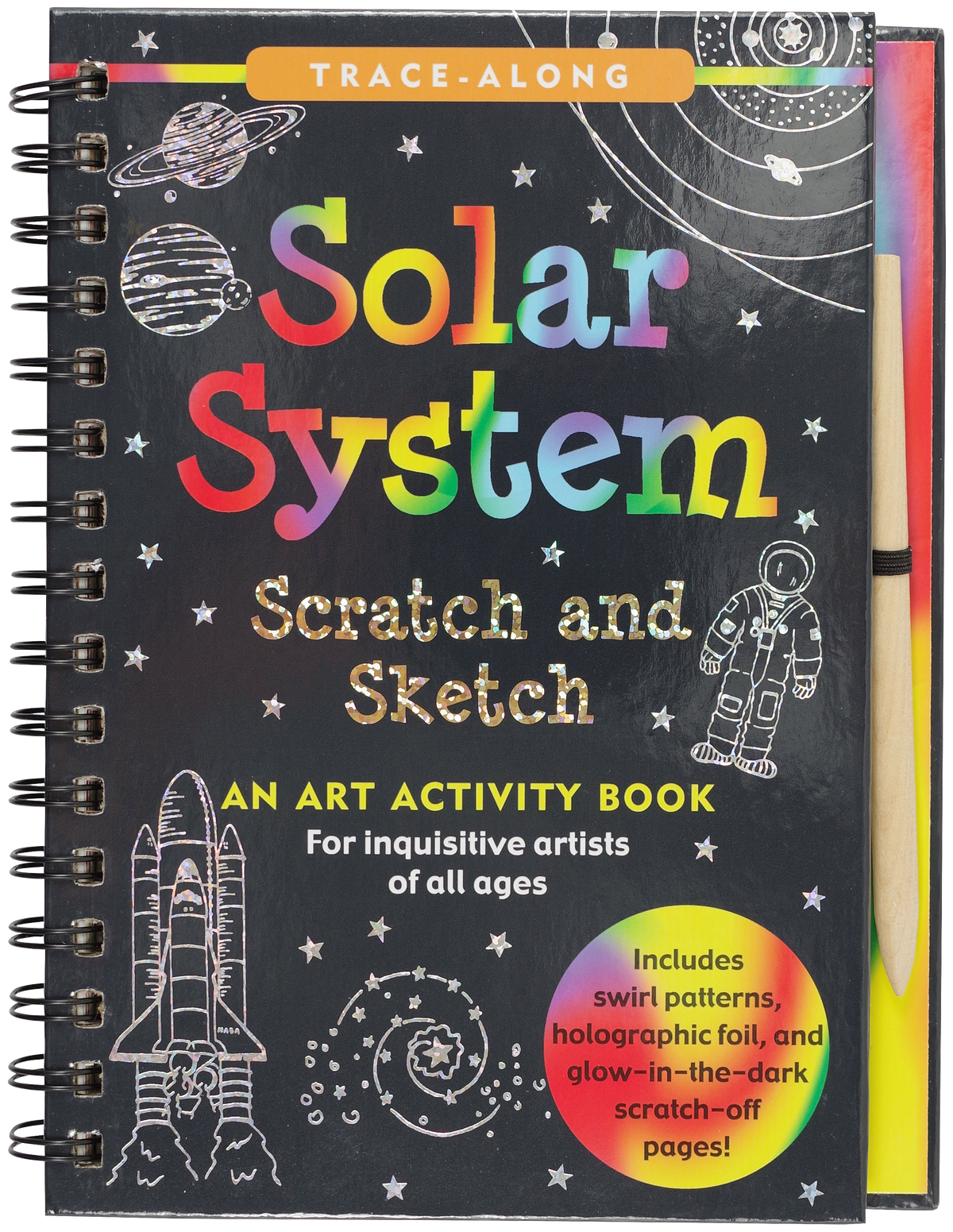 Peter Pauper Press Solar System Scratch and Sketch