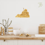 Totally Bamboo - Virginia Cutting Board with Engraved Artwork