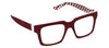 Peepers Louie Dark Red Check +3.00