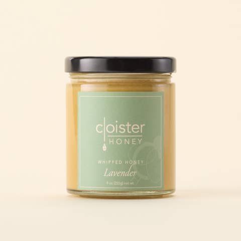 Cloister Lavender Whipped Honey: 3oz