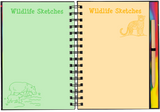 Peter Pauper Press Wild Safari Scratch and Sketch