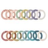 Itzy Ritzy Bitzy Bespoke Itzy Rings™ Linking Ring Set: Rainbow
