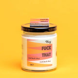 Whiskey River Fuck That Candle and Matchbook | Funny Candle