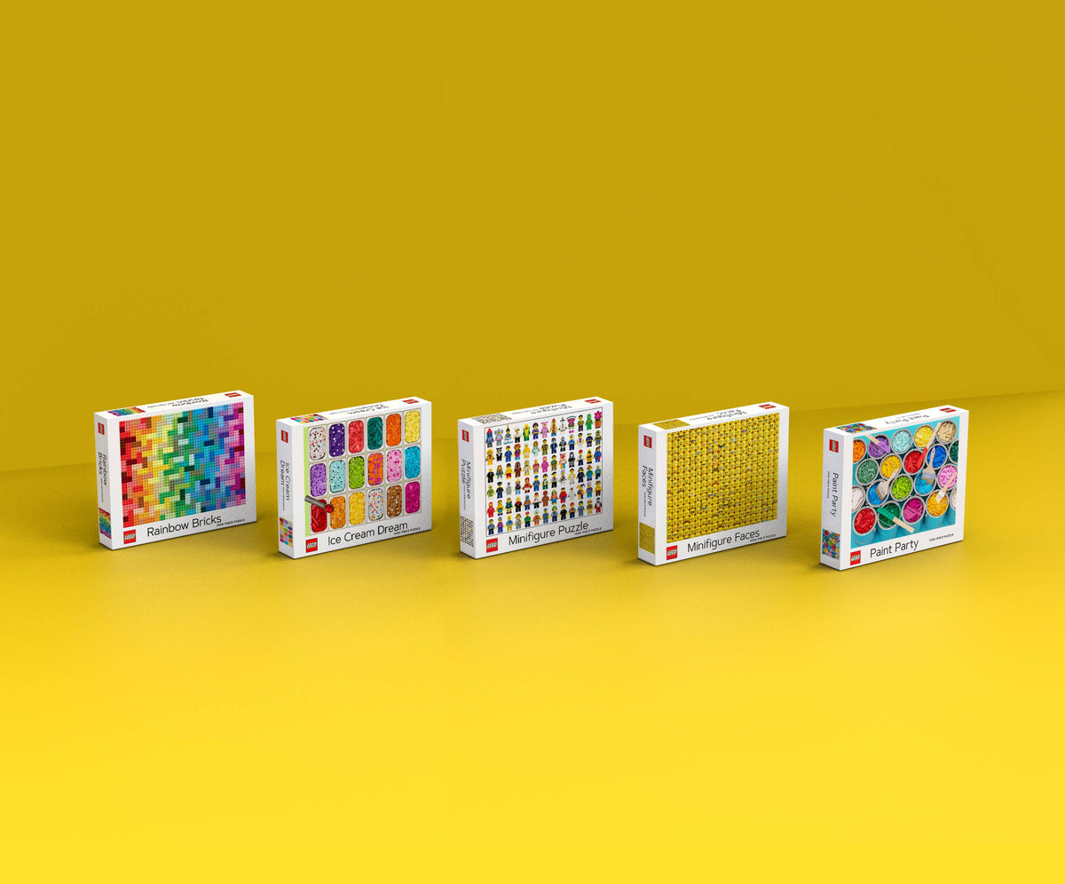 Lego Minifigure Faces Puzzle