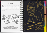 Peter Pauper Press Wild Safari Scratch and Sketch