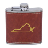 Barrel Down South Virginia Flask