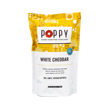 Poppy Popcorn Company White Cheddar Popcorn