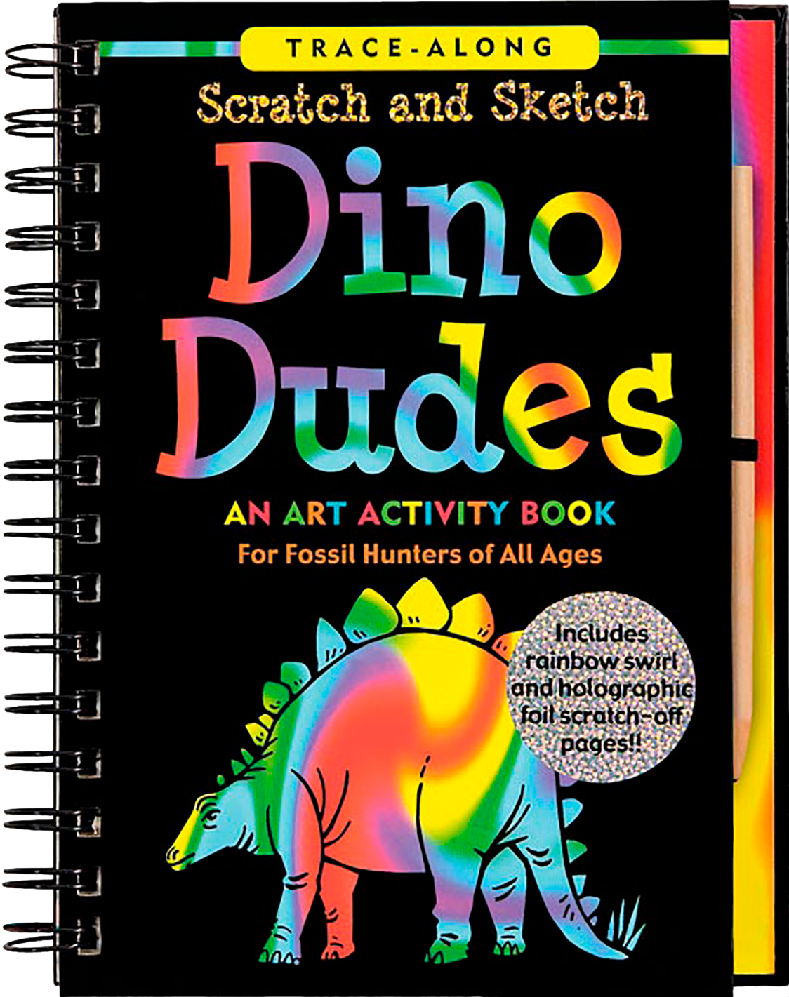 Peter Pauper Press Dino Dudes Scratch and Sketch