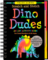 Peter Pauper Press Dino Dudes Scratch and Sketch