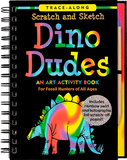 Peter Pauper Press Dino Dudes Scratch and Sketch