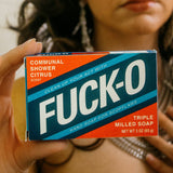Whiskey River Fuck-O Triple Milled Boxed Bar Soap | Funny Soap