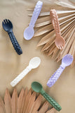 Itzy Ritzy Sweetie Spoons™ Spoon + Fork Set: Mint